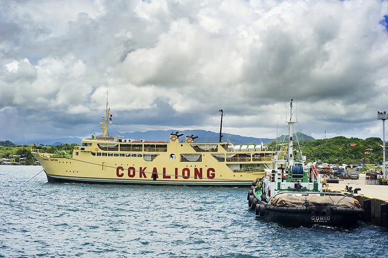 Cokaliong Ferry at Surigao Port