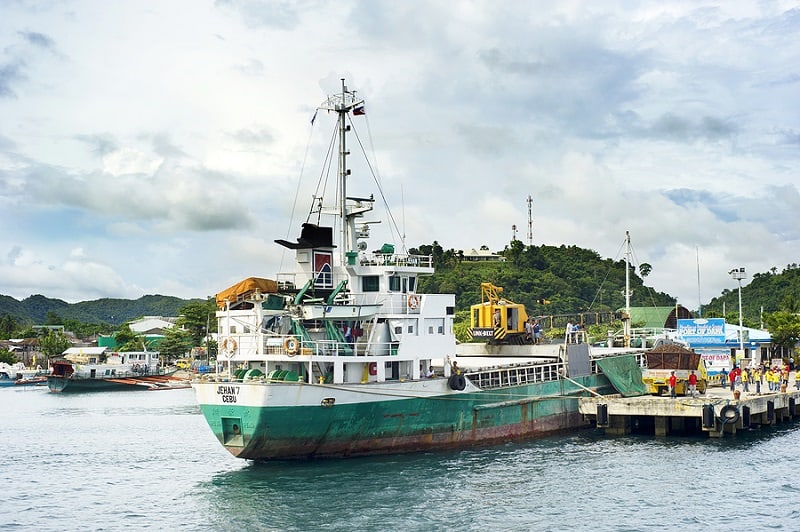 Port of Dapa in Siargao