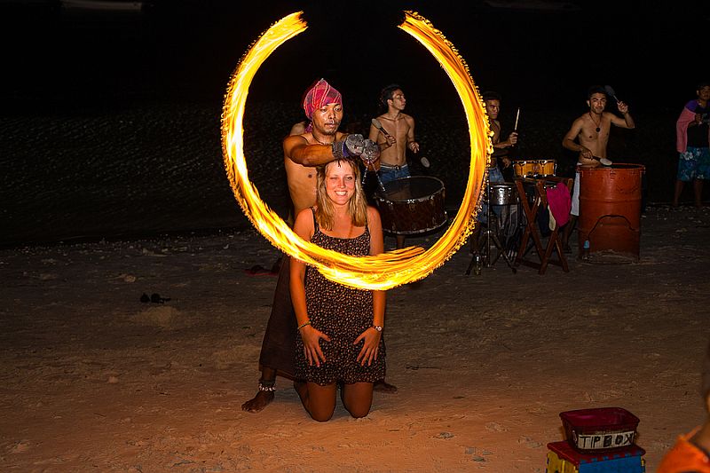 Fire Dancers Boracay Island